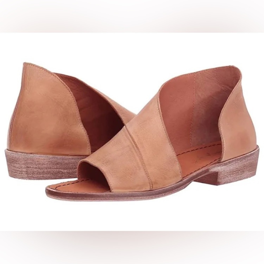 Beast Fashion Lotus-01 Women D'Orsay Slip On - Size 6